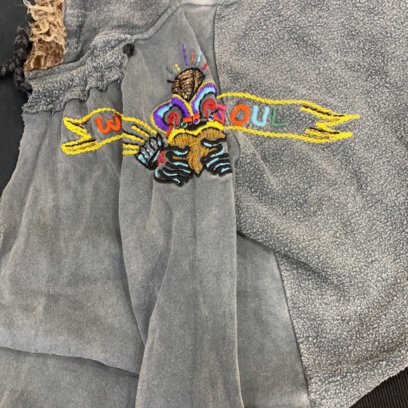 Funky cardigan with hood - Picture 5 of 6